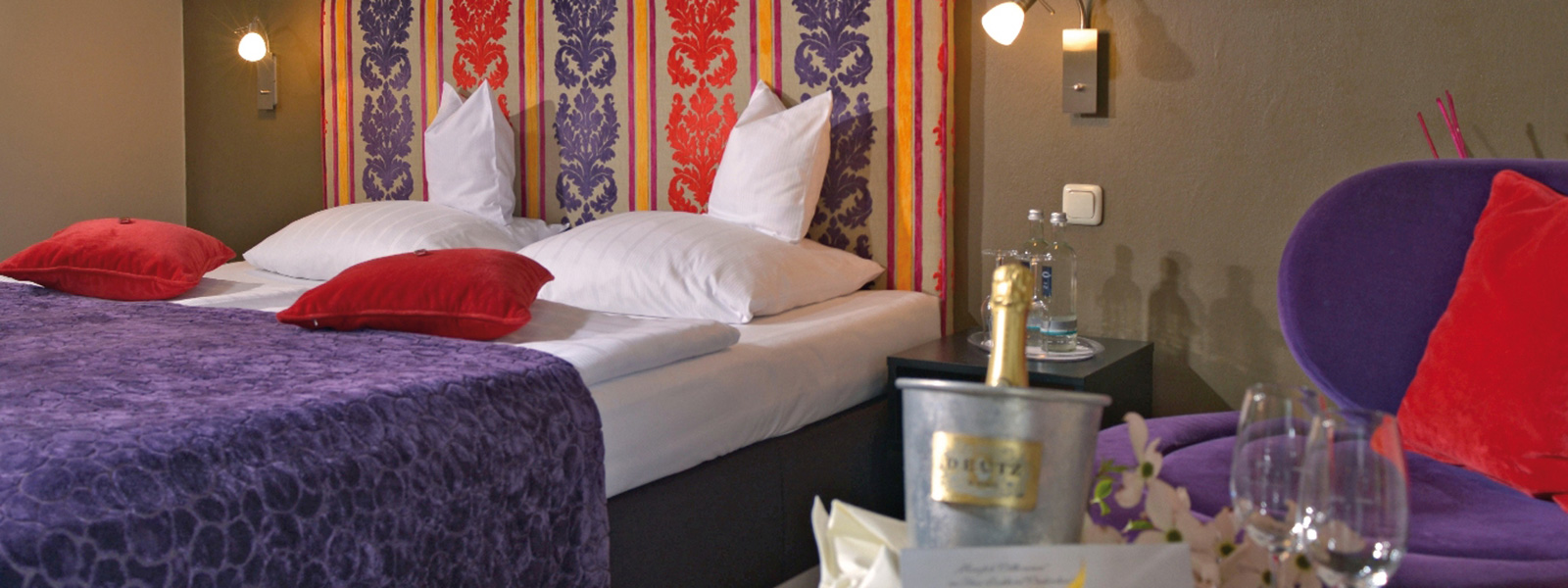Premiumzimmer lila